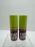 (2) NYX FOLD13 Losin' Cone-trol Fat Oil Lip Drip Tinted Gloss Red COMBINESHIP
