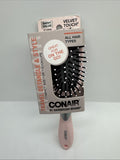 Conair Pink Cushion Velvet Touch Hair Brush Compact Mid Sz Soft Grip COMBINESHIP