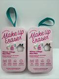 (2) MAKEUP ERASER the original Winter Village Mini Pro Remover Reusable Cloth