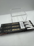 (3) L.A. Girl Brow Ink Micro Brush Detailed Pen Dark Brown Fill Line COMBINESHIP