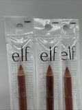 (3) e.l.f. Pinky Swear Mauve Aside Truth Bare Nude Creme Glide Lip Liner Pencil