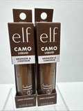 (2) e.l.f. 6 Tan 84614 Camo Liquid Bronzer & Contour Highlight COMBINESHIP