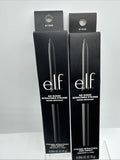 (2) e.l.f. Black 81330 No Budge Retractable Eyeliner Water-Resistant COMBINESHIP