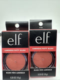 (2) e.l.f. Bermuda 81538 Luminous Blush Putty-to-Powder Buildable COMBINESHIP