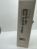 Kitsch Quick-Dry Hair Towel Wrap Extra Large Terracotta Checker COMBINESHIP