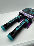 (2) Conair Metal Round Hair Brush Vented Nylon Bristle Blowout Straighten Curl