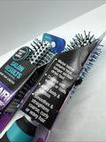 (2) Conair Metal Round Hair Brush Vented Nylon Bristle Blowout Straighten Curl