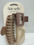 Kitsch Oversized Jaw Clips Claw Thick Hair Large Medium Pink Nude 3pcCOMBINESHIP