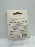 Kitsch Razor Blade Refills Stainless Steel Smoothest Shave Eco Friendly 10pk