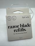 Kitsch Razor Blade Refills Stainless Steel Smoothest Shave Eco Friendly 10pk