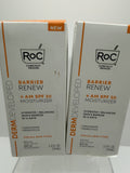(2) RoC Barrier Renew Day Wrinkle Eye Creme Face Moisturize 2.5oz26 COMBINESHIP