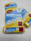 (3) Carmex Weather Guard Moisturizing Lip Balm SPF 30 Sun Chap Stick COMBINESHIP