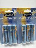 (2) Chapstick Lip Balm Honey Nourish Bee Propolis Vanilla Vitamin E COMBINESHIP