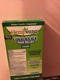 Hempvana Cold As Ice Pain Relief - Cannabis - Roll-On Gel w/Menthol USP