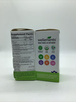 (2) Wellements Organic Elderberry Immune Syrup Age Vitamins 1+ - 4 Fl Oz