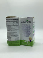 (2) Wellements Organic Elderberry Immune Syrup Age Vitamins 1+ - 4 Fl Oz