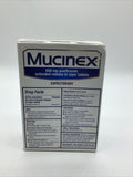 Mucinex ~12 HR ~Chest Congestion Relief Tablets - 100 Count New Sealed 7/25