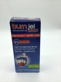 Burn Jel Max Pain Relieving Gel 3oz +3 Emergency Burn Care Packets 8/24