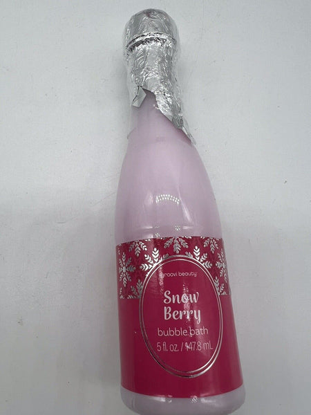 Groovi Beauty Snow Berry Bubble Bath Fairy Pink Bath & Body Gift Mother 5oz