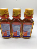 (3) Vicks DayQuil Kids Honey Cold & Cough + Mucus 8 fl oz Ea Ages 6+ 11-24/25