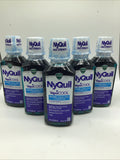 (5) Vicks NyQuil SEVERE VapoCOOL Nighttime Cough, Cold Flu Relief Liquid - 12oz