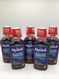 (5) Vicks NyQuil Cough DM+ Congestion - Berry Flavor, 12 fl oz 12/25