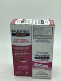 (2) Mucinex Children's Stuffy Nose & Chest Congestion Very Berry Liquid 4oz 1224
