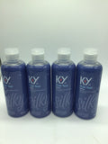(4) K-Y True Feel Silky Deluxe Silicone Based Personal Lubricant 8.45 oz