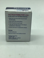 TRUEplus Universal Twist Top 28 Gauge 100 Lancets -