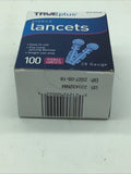 TRUEplus Universal Twist Top 28 Gauge 100 Lancets -