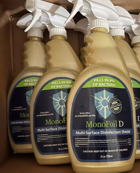 (5) Monofoil D Multi Surface Dual Action Disinfectant Antimicrobial 24 oz