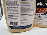 (2) MicroGold D Multi Surface Multi Action Disinfectant Antimicrobial 24 oz