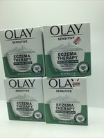 (4) Olay Sensitive Eczema Therapy Skin Relief Cream Colloidal Oatmeal moisturize