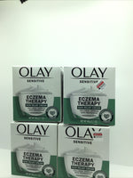 (4) Olay Sensitive Eczema Therapy Skin Relief Cream Colloidal Oatmeal moisturize