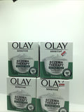 (4) Olay Sensitive Eczema Therapy Skin Relief Cream Colloidal Oatmeal moisturize
