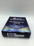Crest 3D Whitestrips Dental Whitening ENAMEL SAFE 40 Strips 20 treatments 11/26