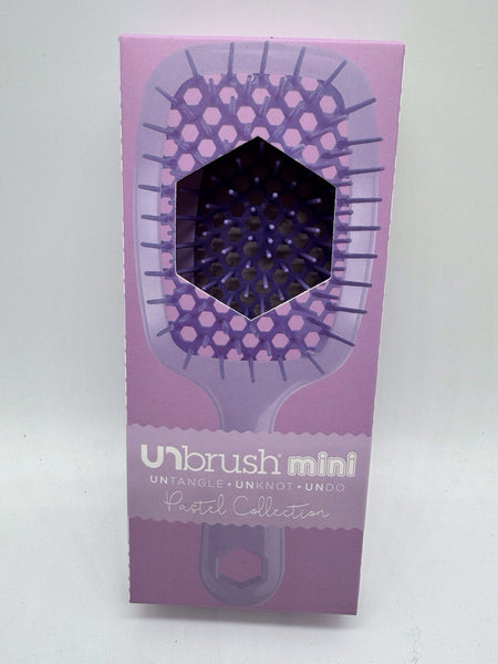 FHI Heat UnBrush Detangle Vented Blow Out Flex Brush Pastel 9” Mini COMBINESHIP