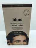 Rich Black Men’s Hair Color Hims Undercover Semi Permanent Gray Shampoo 5 Minute