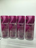 (4) Durex Juicy Play Cherry Flavor Silicone Lubricant Personal Lube 3.38oz