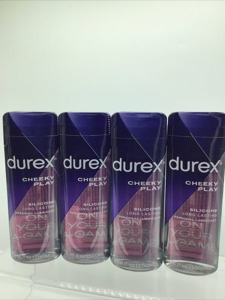 (8) Durex Cheeky Play Silicone Lubricant Personal Lube 3.38oz