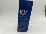 (2) KY True Feel Premium Silicone Lubricant 4.5oz Silky Non-irritating Lube