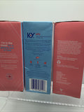 (3) K-Y Jelly Classic Water Based Glide Gentle Personal Lubricant 4oz