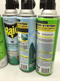 (4) Raid Yard Guard Mosquito Fogger Insect Spray Insecticide Last 6 Hour 16 Oz