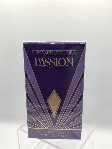 Passion By Elizabeth Taylor 2.5oz EDT Spray for Women Gift Perfume CombineShip