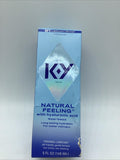 KY Natural Feeling Water Based Lubricant 5 Fl Oz