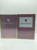 (2) Vanderbilt Paris Gift Set Eau De Toilette Spray 3.38oz gloria Vanderbilt