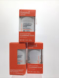 (3) Found Active Exfoliating Cleansing Stick Face Natural Coconut Face Body 1 Oz