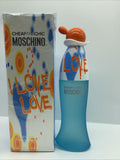 BNIB I Love Love Cheap and Chic Moschino Women 3.4oz Eau de Toilette Spray