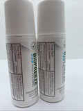 (2) Biofreeze Professional Pain Reliever Colorless Gel Roll-On 3oz 3/28