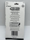 Pilot G2 Blue Gel Pens 0.7mm Fine Point 5 Count Cushion Grip Combine Shipping!